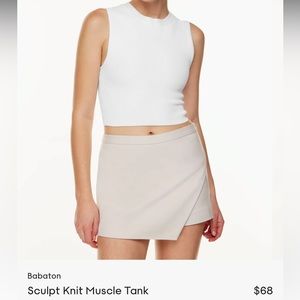 Babaton muscle tank sculpt knit